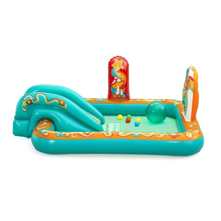 Bestway Piscina Hinchable Parque de Juegos Hippie 193x152x74 cm +2 Añ