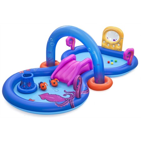 Bestway Piscina Hinchable Parque de Juegos Aventuras Mar 330x188x117 c