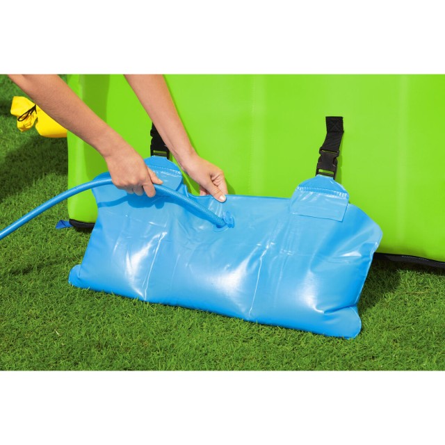 Bestway Piscine Parc Aquatique Gonflable 435x286x267cm + 5 Ans Jardin