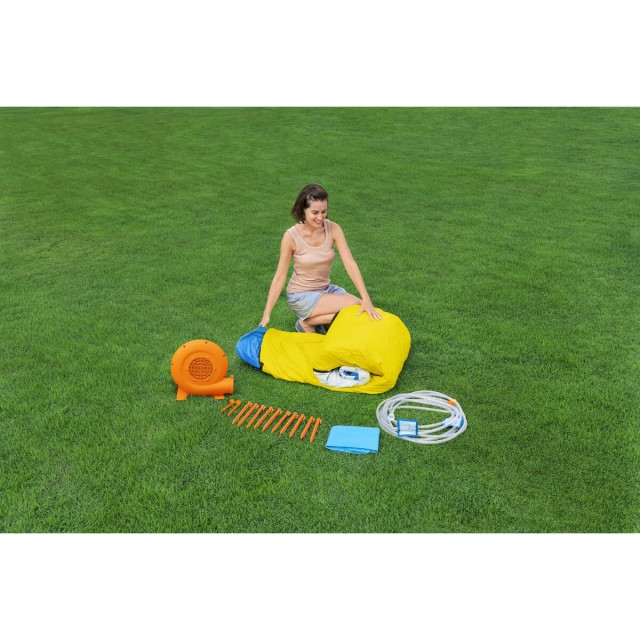 Bestway Piscina Parco Acquatico Gonfiabile 435x286x267cm + 5 Anni Giar