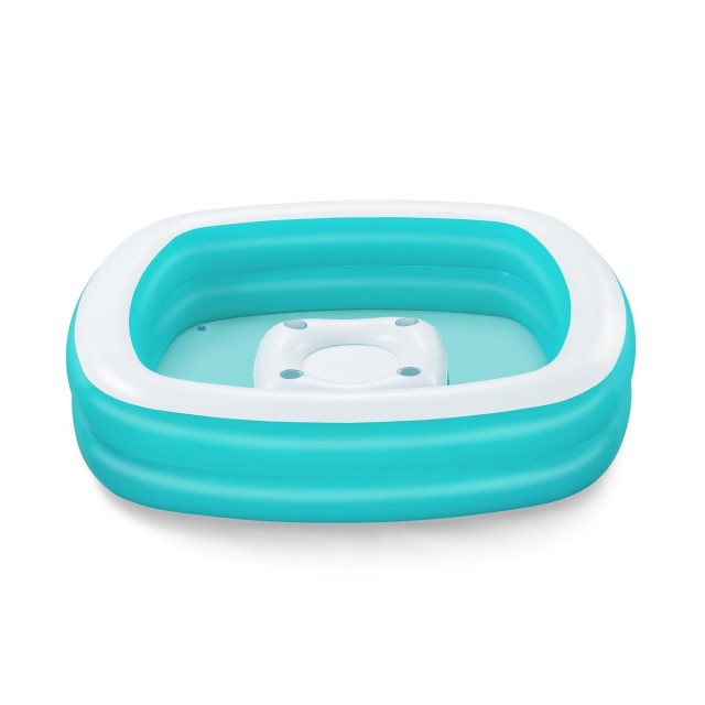 Bestway Piscina Hinchable Infantil 2 Camaras Family Mesa Flotante 218x