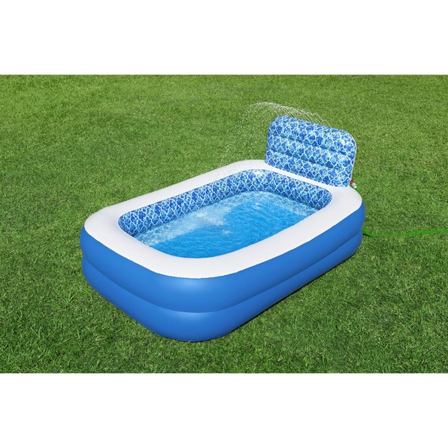 Bestway Aufblasbares Silikon-Pool mit Sprinkler 229x152x196 cm +6 Jahr