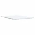 cadre de lit avec matelas Gris clair 140x200cm Tissu