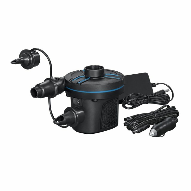 Bestway Hinchador Electrico Enchufe y Mechero 11,3x10,1x10,7 cm 490 Li