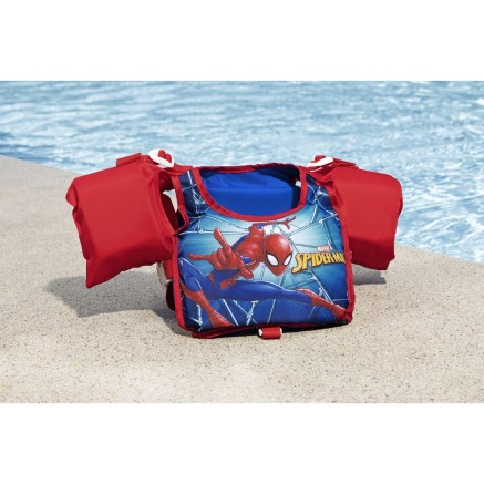 Bestway Gilet avec Brassards Disney Spiderman 56 cm +3-6 Ans Piscine 9 2