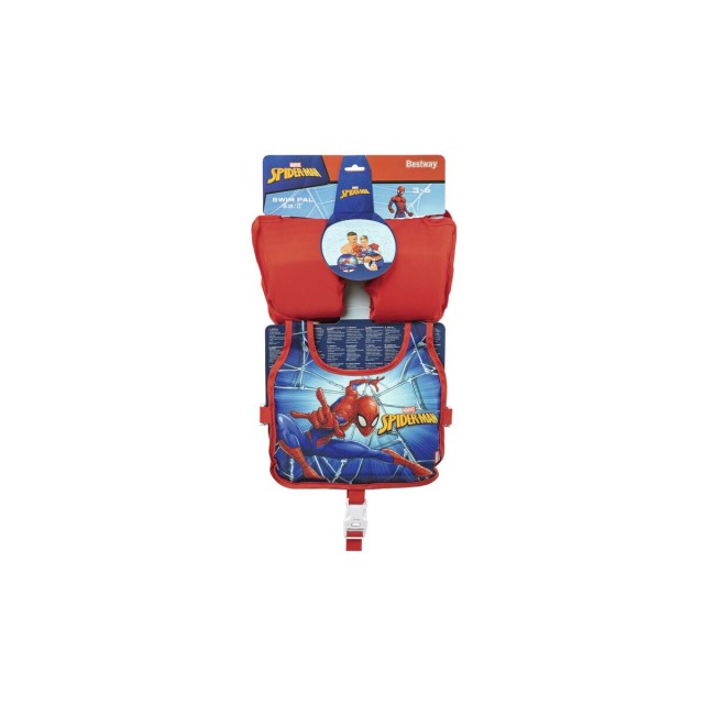Bestway Giubbotto con Braccioli Disney Spiderman 56 cm +3-6 Anni Pisci