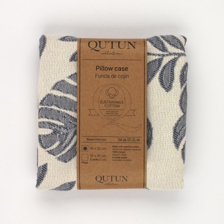 Kissenbezug Alexandra House Living Ordesa Blau 30 x 50 cm 30 x 1 x 50 2