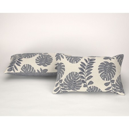 Cushion cover Alexandra House Living Ordesa Blue 30 x 50 cm 30 x 1 x 5