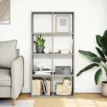 Étagère séparatrice de pièce sonoma gris 69,5x29x137,5 cm