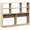 Tête de lit avec rangement 160 cm bois massif de pin
