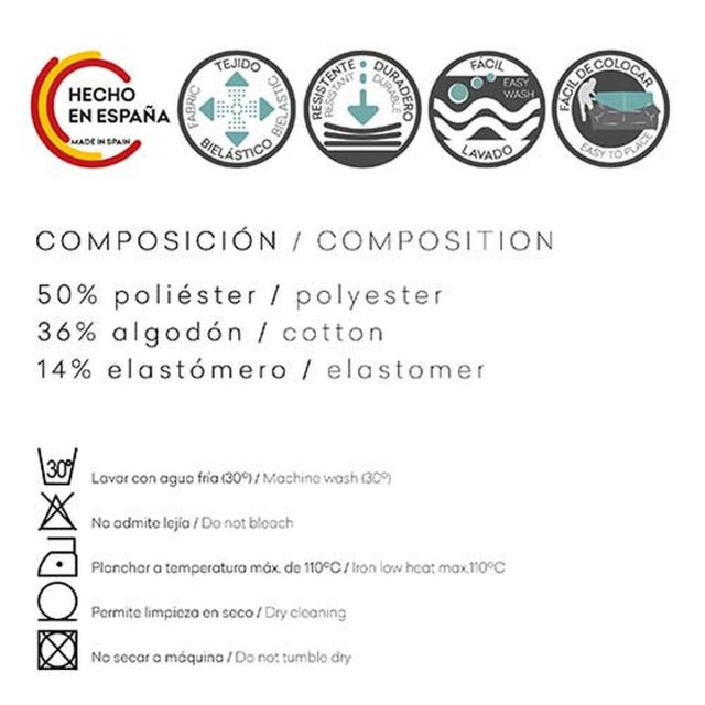 Fodera per cuscino Eysa THOR Beige Divano