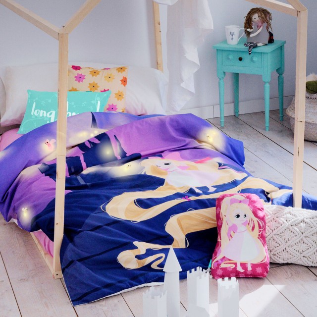 Dekbedovertrek set HappyFriday Mr Fox Long braid Multicolour Bed van 1