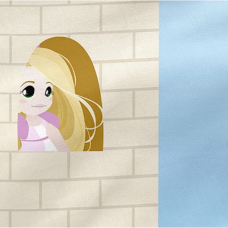 Protection du berceau HappyFriday Mr Fox Long braid Multicouleur 210 x