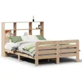 Cadre de lit sans matelas 140x200 cm bois massif de pin