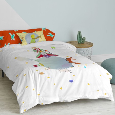 Dekbedovertrek set HappyFriday Le Petit Prince Multicolour Bed van 105