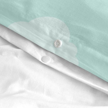 Bettbezug-Set HappyFriday Happynois Rainbow Bunt Babybettchen 2 Stück 2