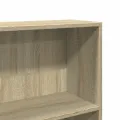 Bibliothèque chêne sonoma 80x24x143 cm bois d'ingénierie