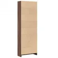Bibliothèque chêne marron 60x24x176 cm bois d'ingénierie