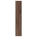 Bibliothèque chêne marron 80x24x143 cm bois d'ingénierie