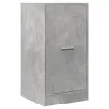 Armoire d'apothicaire gris béton 40x41x77,5cm bois d'ingénierie