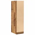 Armoire d'apothicaire vieux bois 30x41x118 cm bois d'ingénierie