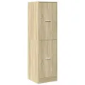 Armoire d'apothicaire chêne sonoma bois d'ingénierie