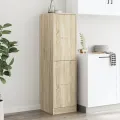 Armoire d'apothicaire chêne sonoma bois d'ingénierie