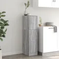 Armoire apothicaire sonoma gris 30x41x118 cm bois d'ingénierie
