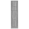 Armoire apothicaire sonoma gris 30x41x118 cm bois d'ingénierie