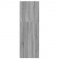 Armoire apothicaire sonoma gris 30x41x118 cm bois d'ingénierie