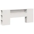 Cadre de lit sans matelas blanc 200x200 cm bois massif de pin