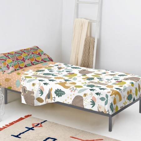 Bedding set HappyFriday Moshi Moshi Harvestwood Multicolour Single 2 P