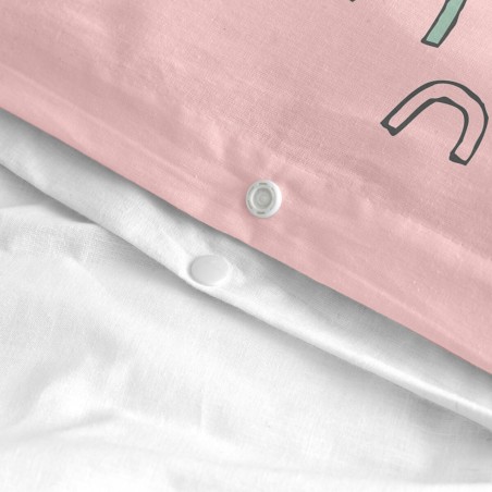 Parure de couette HappyFriday Moshi Moshi Hola Multicouleur Lit 1 pers
