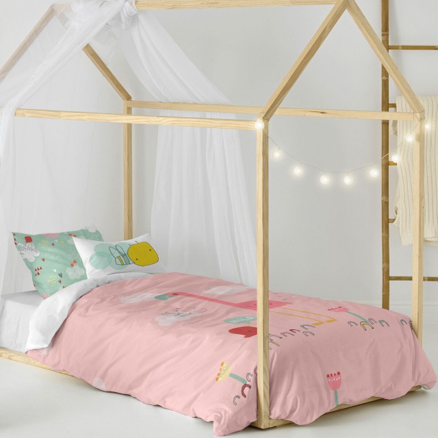 Dekbedovertrek set HappyFriday Moshi Moshi Hola Multicolour Bed van 80