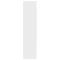 Armoire d'apothicaire blanc 30x41x174,5 cm bois d'ingénierie