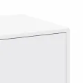 Armoire d'apothicaire blanc 30x41x174,5 cm bois d'ingénierie