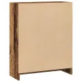 Bibliothèque vieux bois 60x24x76 cm bois d'ingénierie