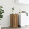 Armoire d'apothicaire chêne artisanal bois d'ingénierie