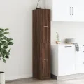 Armoire apothicaire chêne marron 30x41x174,5 cm bois ingénierie