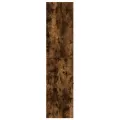 Armoire d'apothicaire chêne fumé 30x41x174,5 cm bois ingénierie