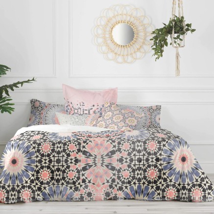 Housse de Couette HappyFriday Bohemia Multicouleur 140 x 200 cm 2