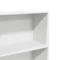 Bibliothèque blanc 60x30x189 cm bois d'ingénierie