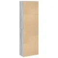 Bibliothèque sonoma gris 60x30x189 cm bois d'ingénierie