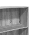 Bibliothèque sonoma gris 60x30x189 cm bois d'ingénierie