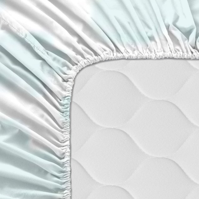 Lenzuolo con angoli HappyFriday MR FOX Bianco 70 x 140 x 14 cm Nuvole