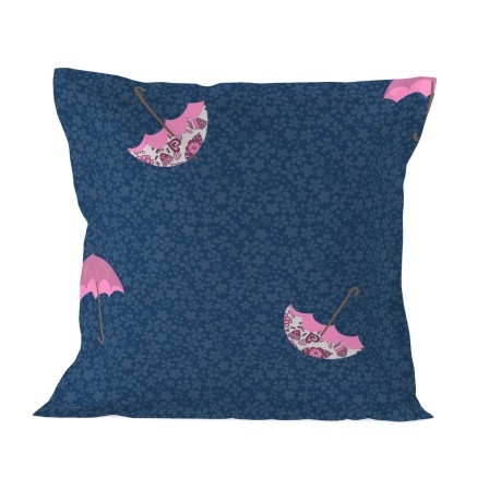 Funda de almohada HappyFriday Mr Fox Nanny Multicolor 60 x 60 cm