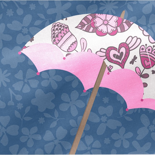 Bettlaken HappyFriday MR FOX Bunt Dunkelblau 60 x 120 x 14 cm Regensch