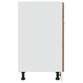 Armoire de plancher à tiroir vieux bois 60x46x81,5 cm