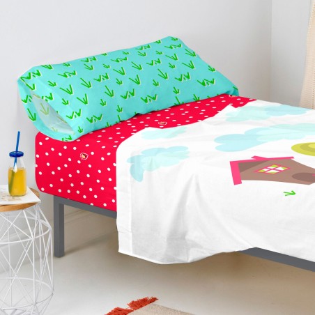Onderlaken HappyFriday MR FOX Multicolour Bed van 105