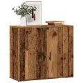 Buffet vieux bois 80x33x70 cm bois d'ingénierie
